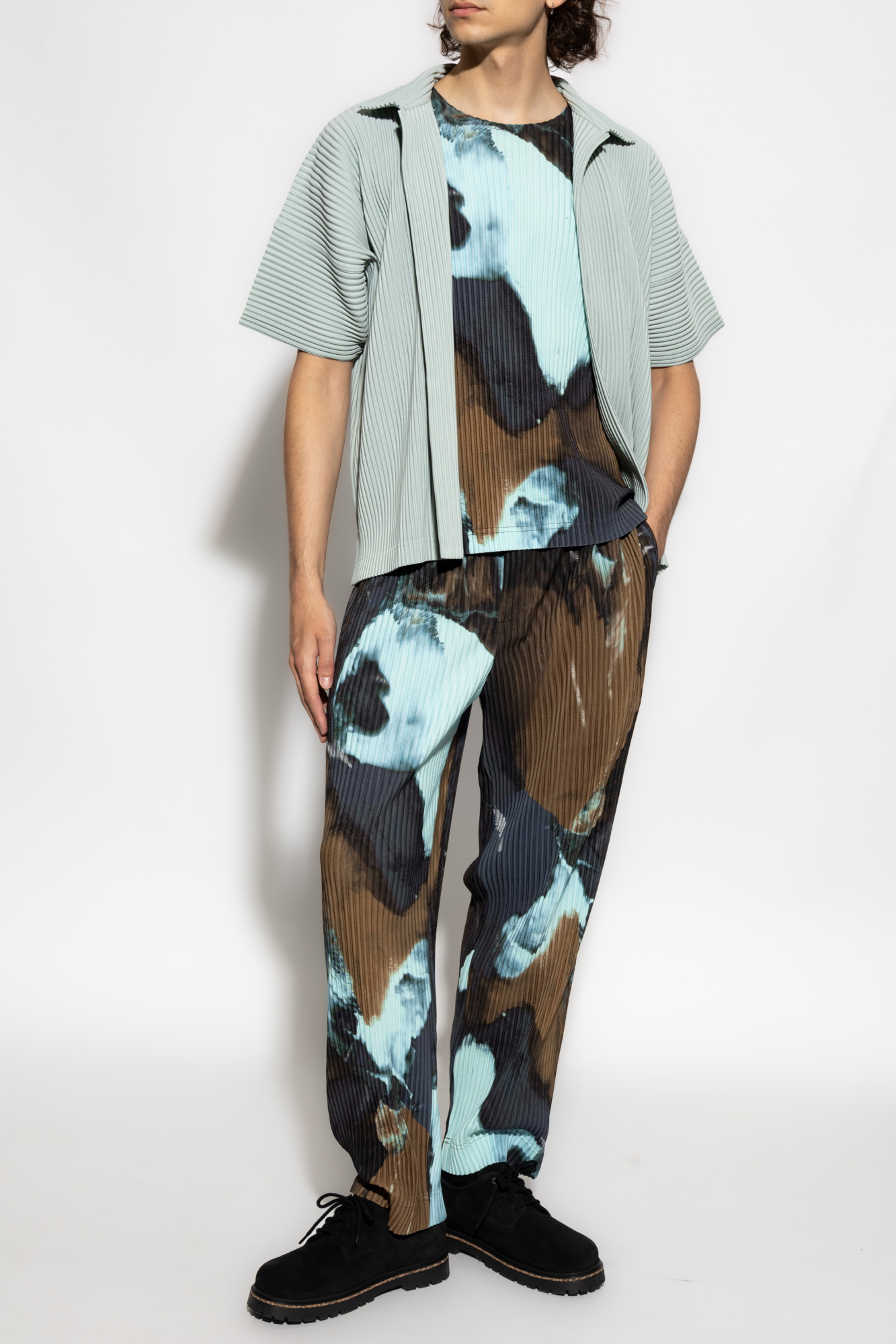 Homme Plisse Issey Miyake 半袖シャツ Homme Plissé Issey Miyake Short-sleeve shirt | Men's Clothing | Vitkac